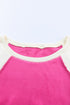 Colorblock Long Sleeve Pullover Fleece Sweatshirt